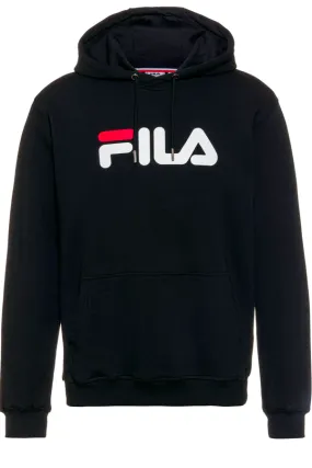 FILA Logo Hoodie Black