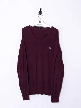 Fred Perry V-Neck Sweater