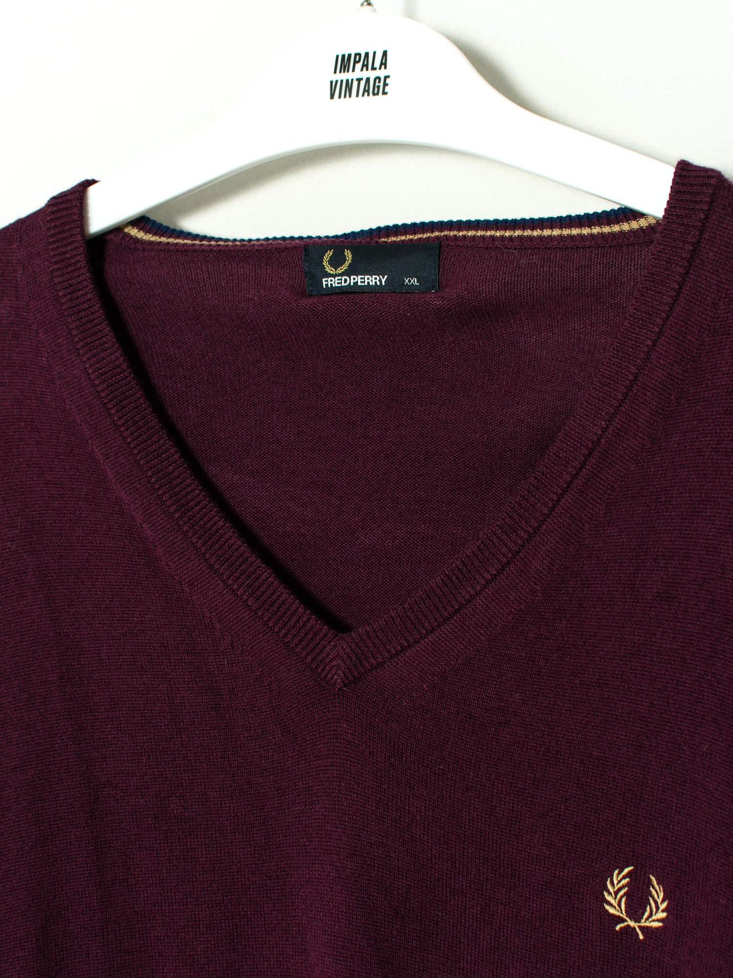 Fred Perry V-Neck Sweater