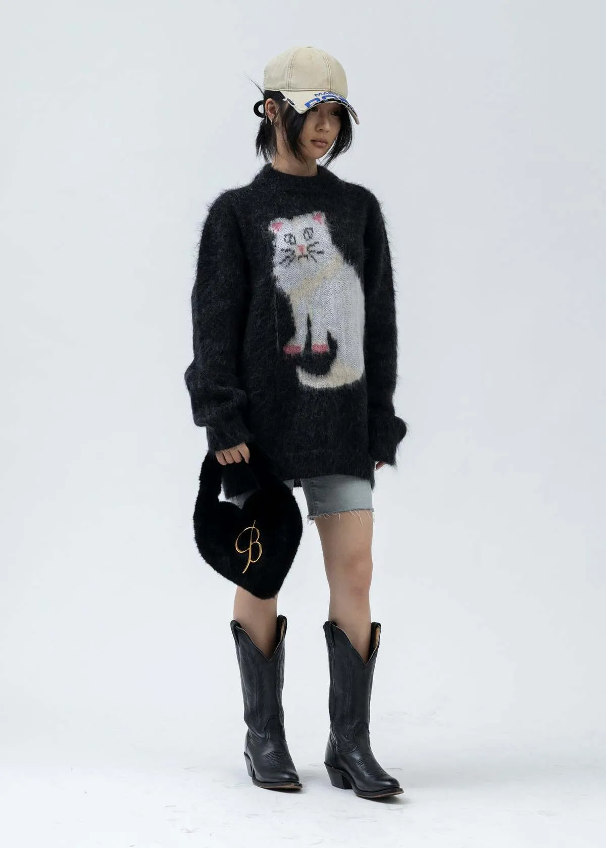 Gattone Knit Sweater - Black