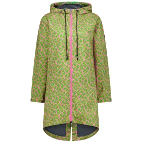 Georgie Women's Rain Coat - Moke X Evie Kemp Flower Meadow