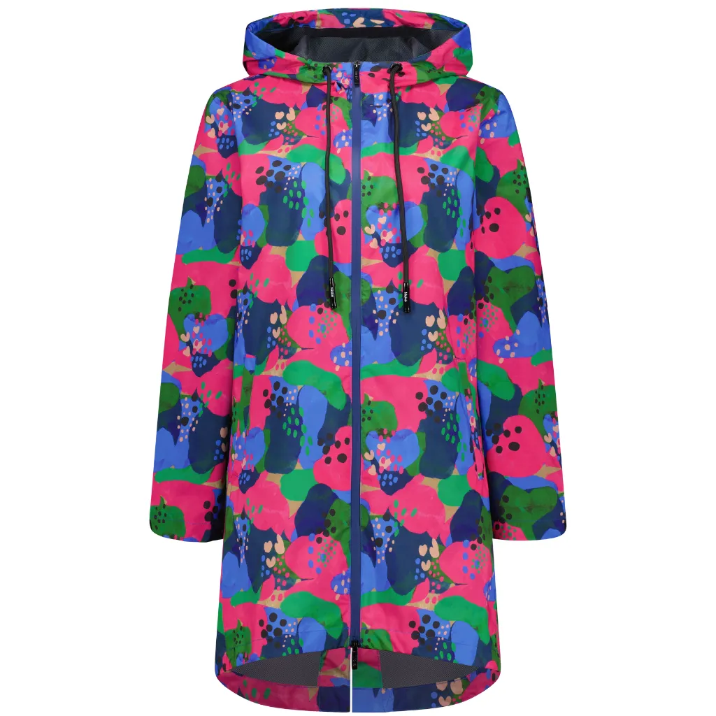 Georgie Women's Rain Coat - Moke X Evie Kemp Puddles