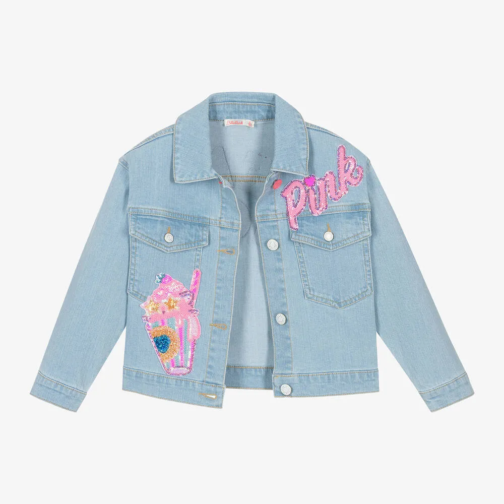 Girls Blue Denim Jacket