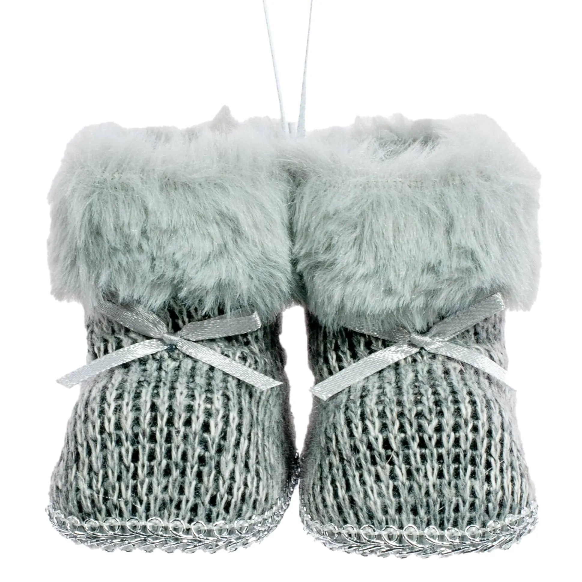 Grey Knit Boots | Ornament (SALE)