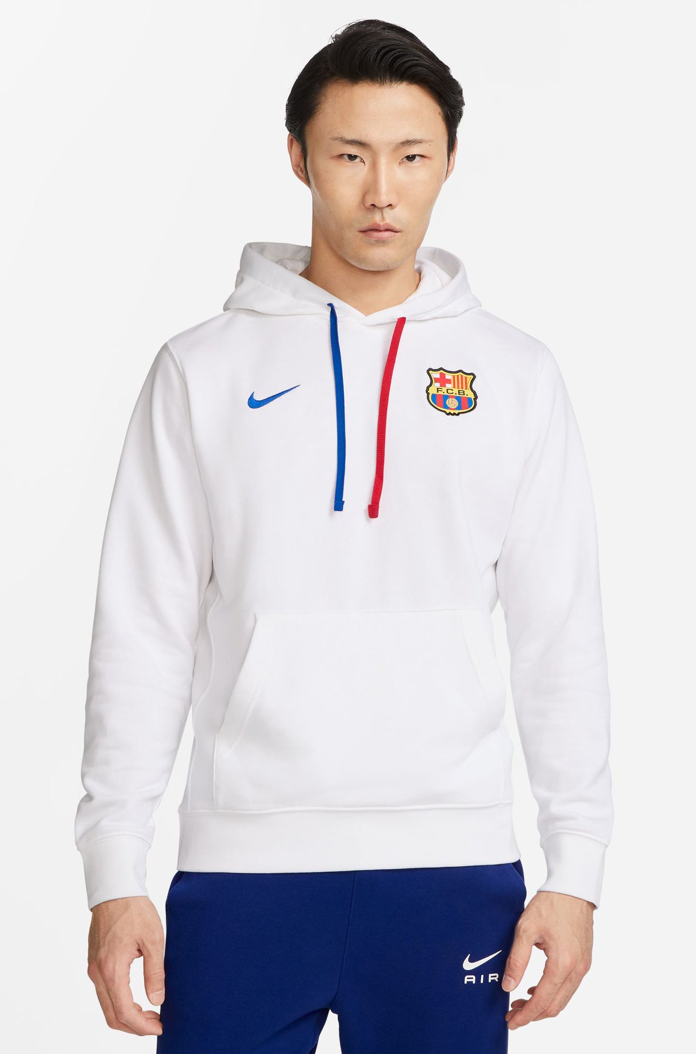 Hoodie white Bara Nike