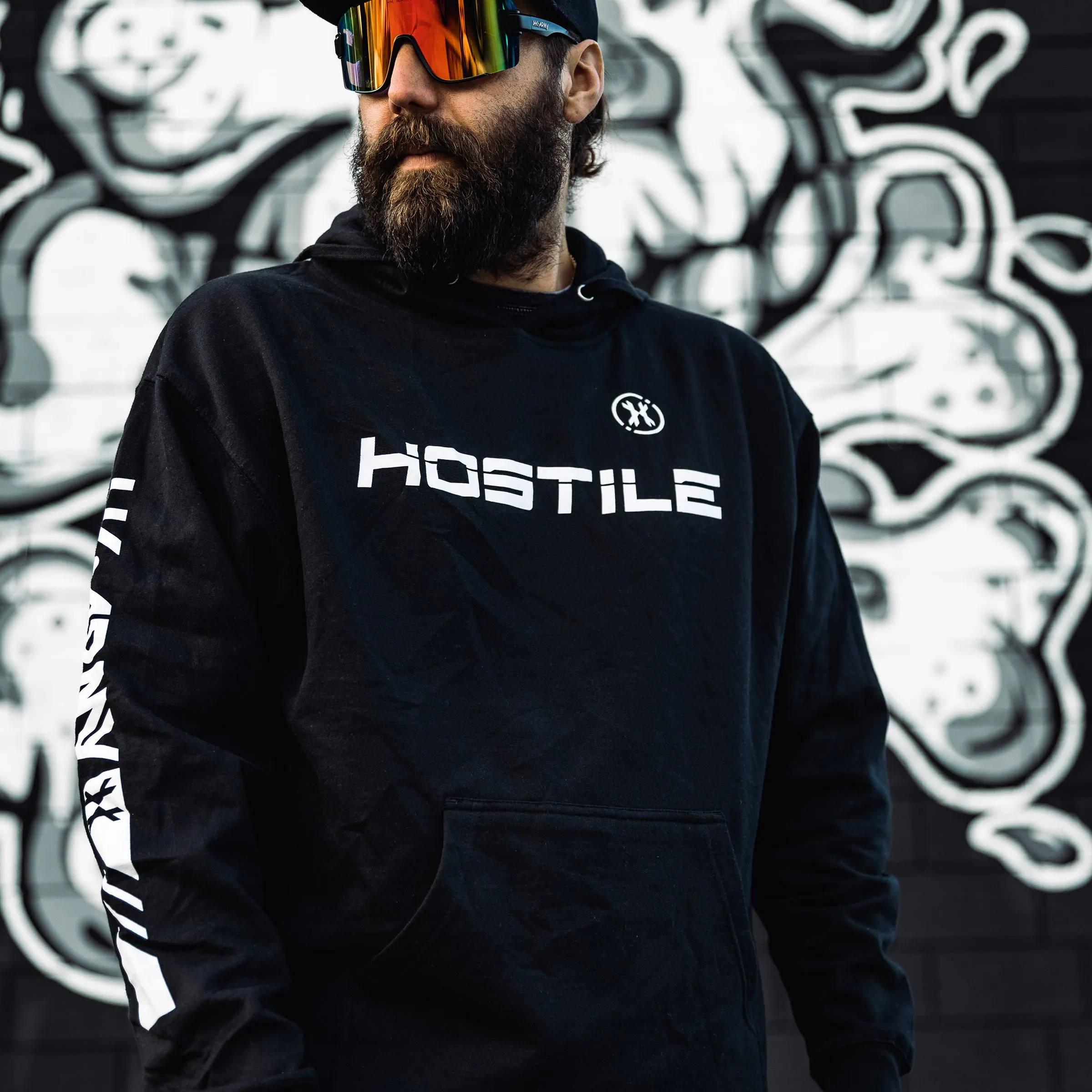 Hostile Hoodie - Black