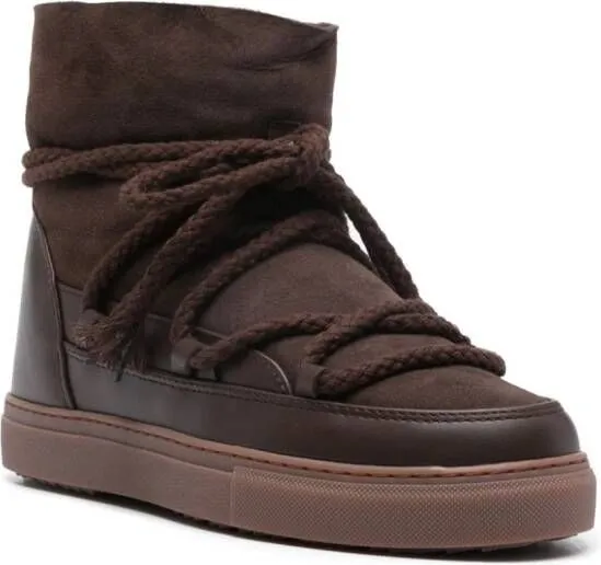 Inuikii Classic sneaker ankle boots Brown