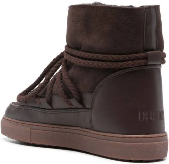 Inuikii Classic sneaker ankle boots Brown