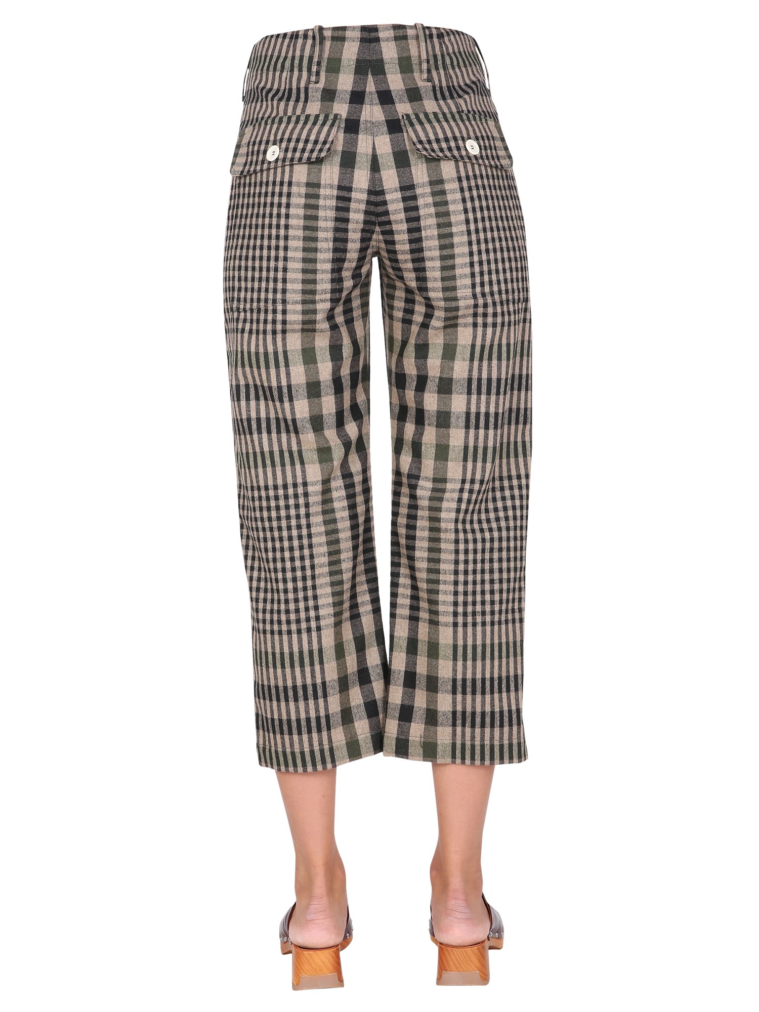 JEJIA    CAMILLE CROPPED WOOL BLEND PANTS