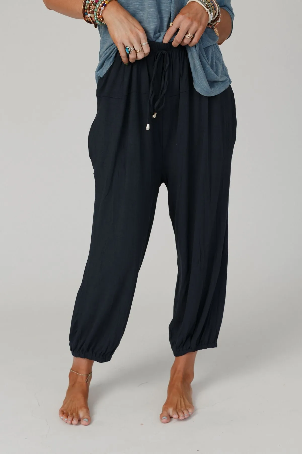 June Bug Jogger Pants - Dark Gray