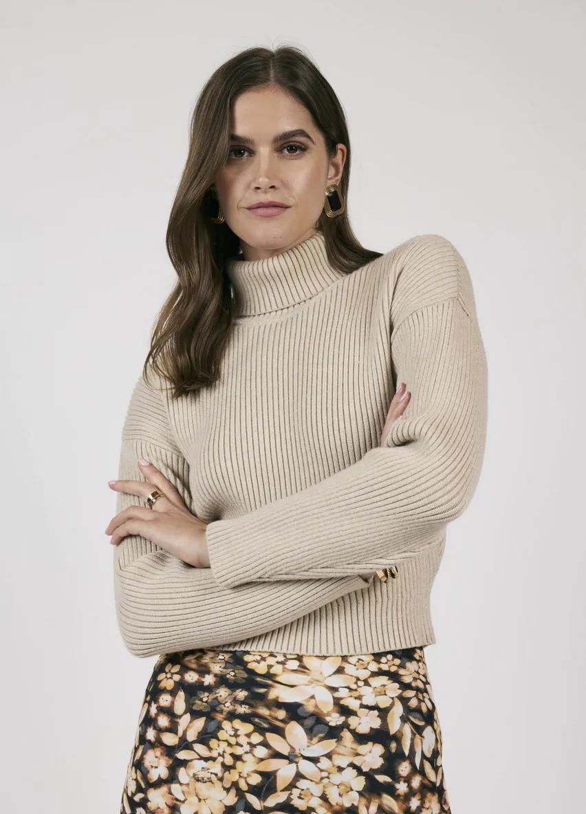 KALLI TURTLENECK SWEATER