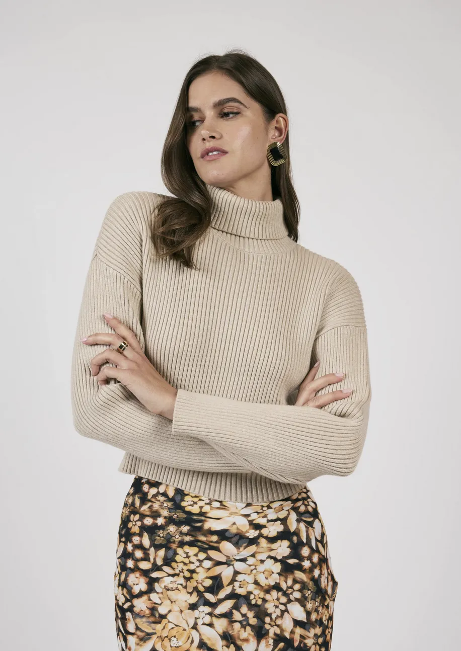 KALLI TURTLENECK SWEATER