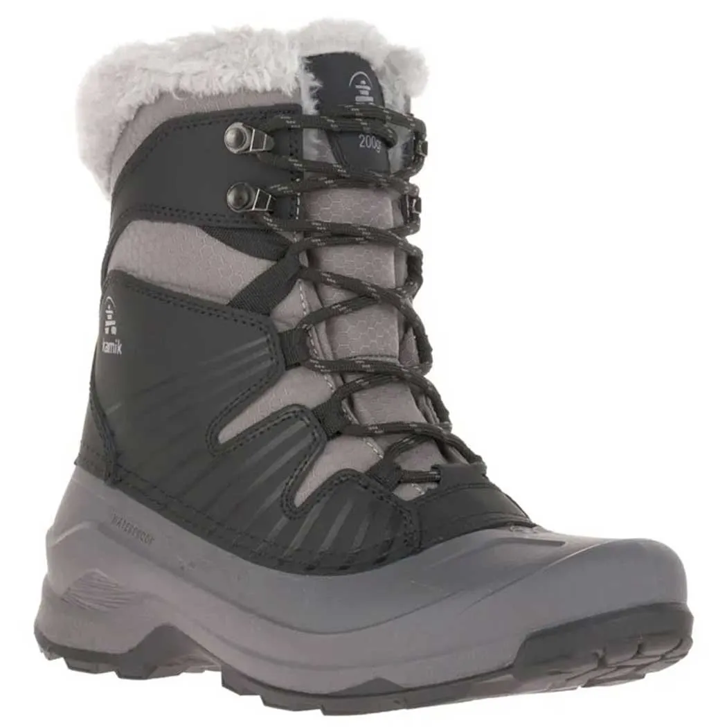 Kamik Iceland F Winter Boot Black/ Charcoal (Women's)