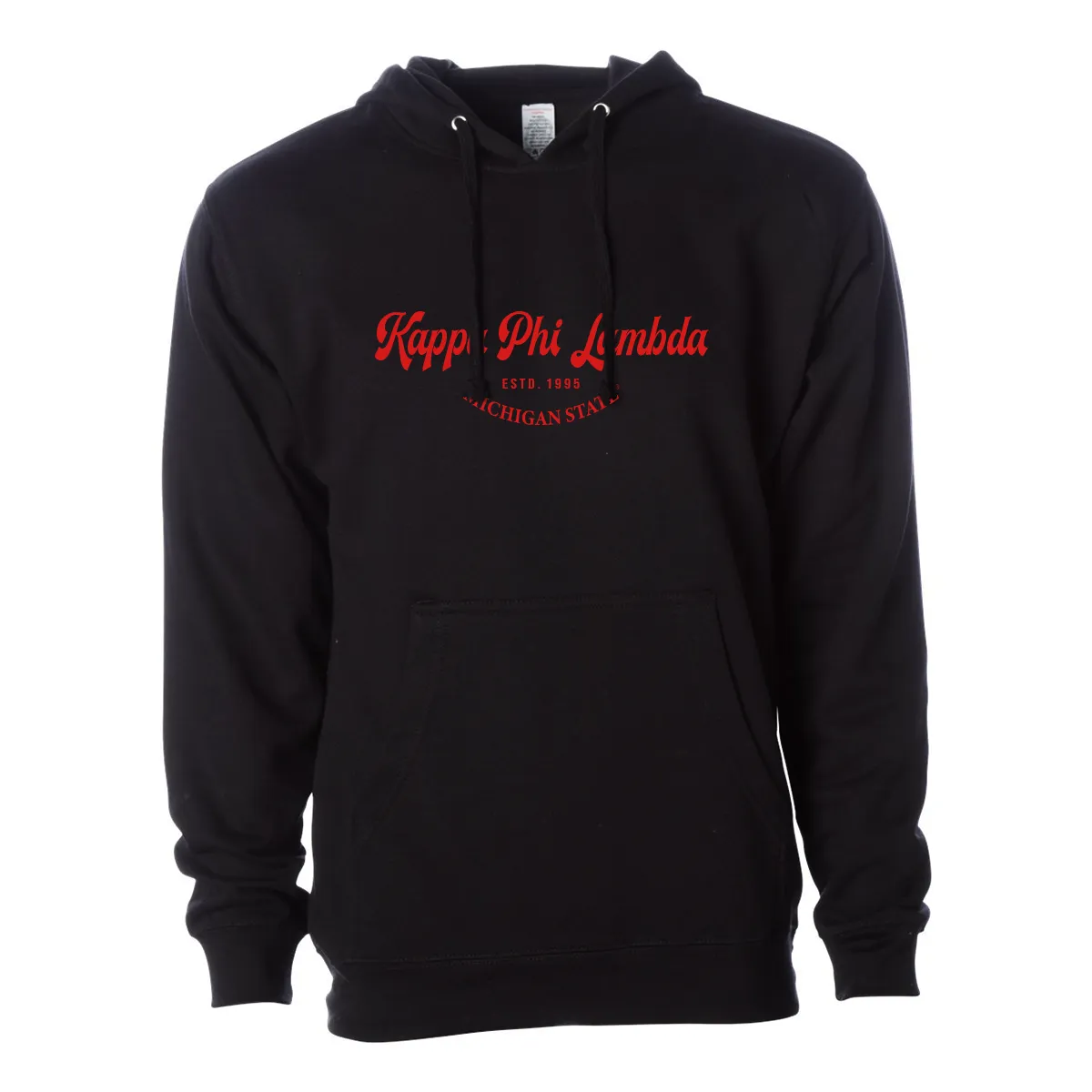 #Kappa Phi Lambda Hoodie, Elegant Print Design