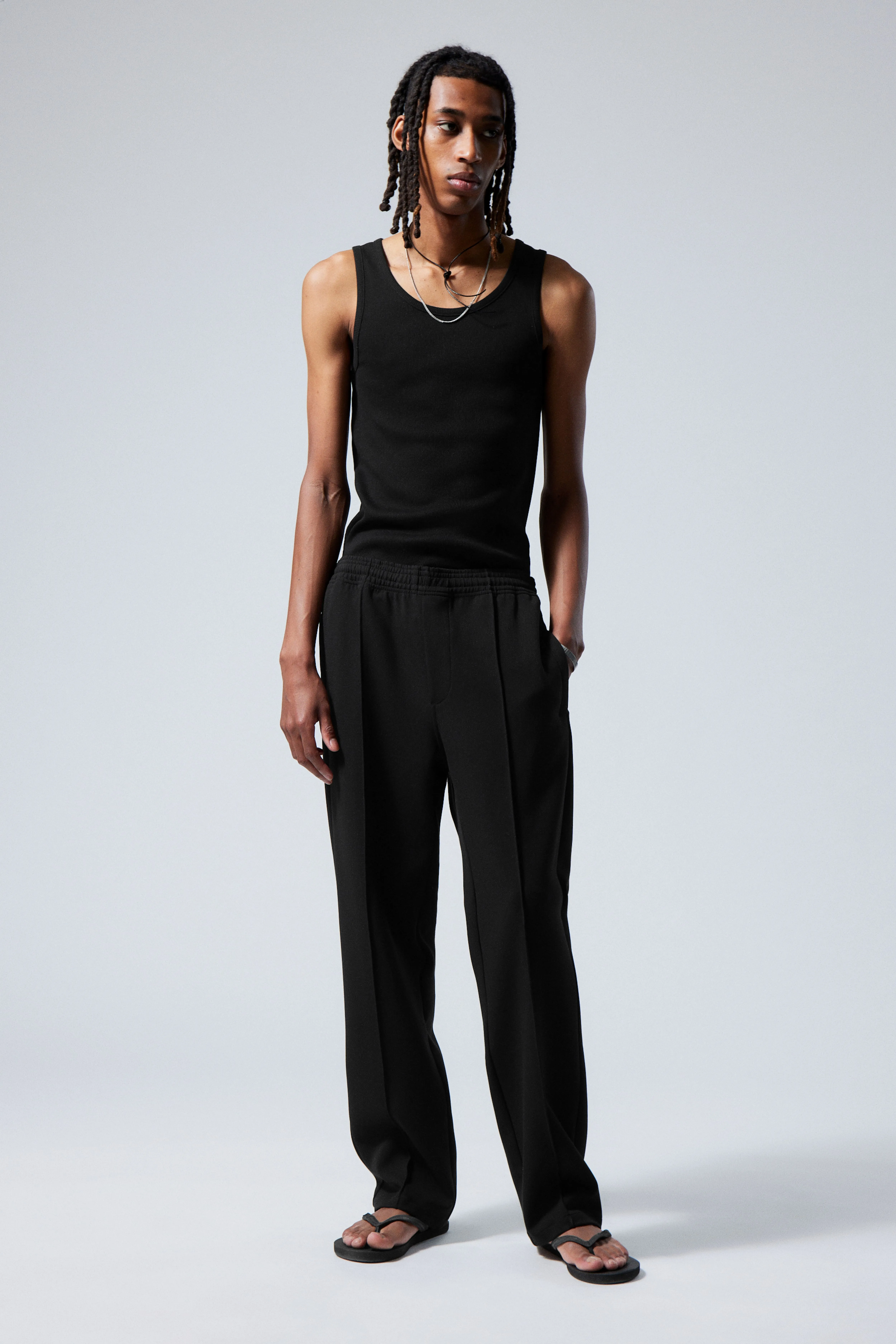 Ken Tracksuit Pants - Regular waist - Black - Men | H&M GB