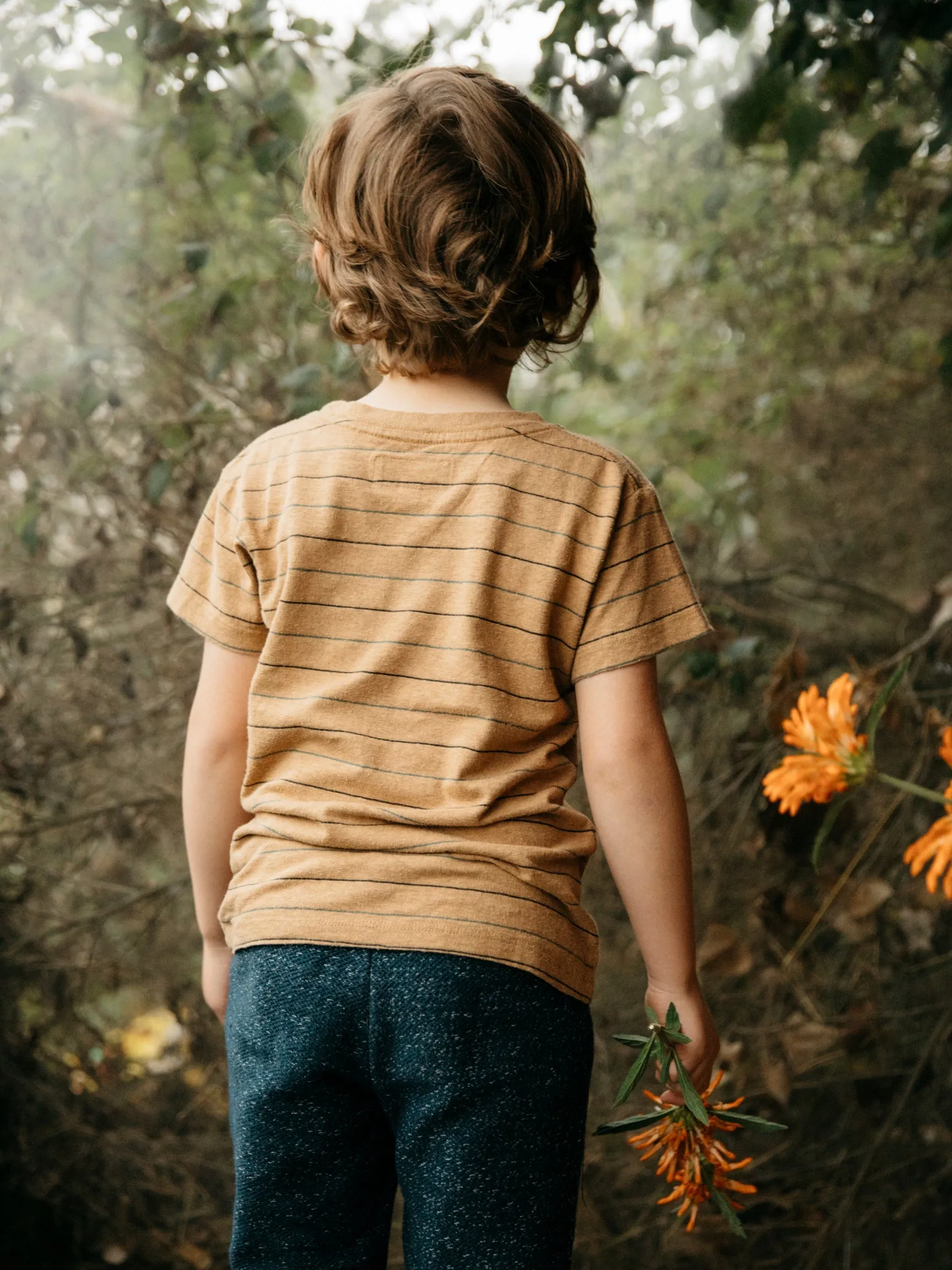 Kids Stripe Pocket Tee