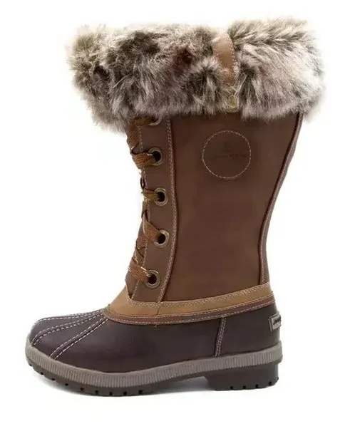 London Fog Women's Melton Duck Boots