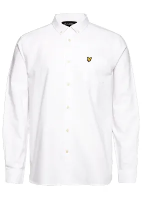 Lyle & Scott Oxford Shirt Regular White