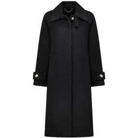 Maddie Women's Wool Coat || Black