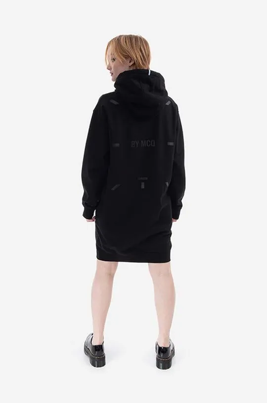 MCQ cotton dress Hoodie black color