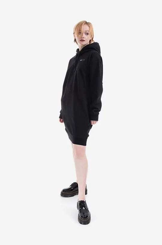 MCQ cotton dress Hoodie black color