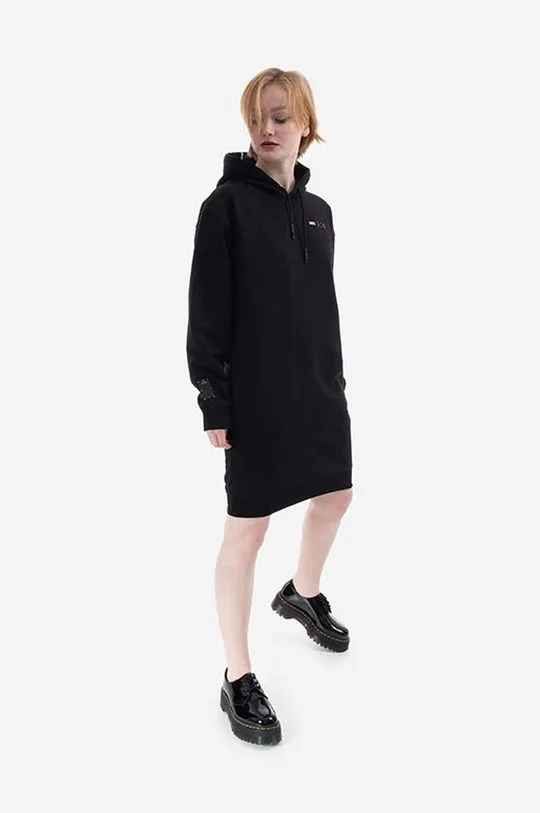 MCQ cotton dress Hoodie black color