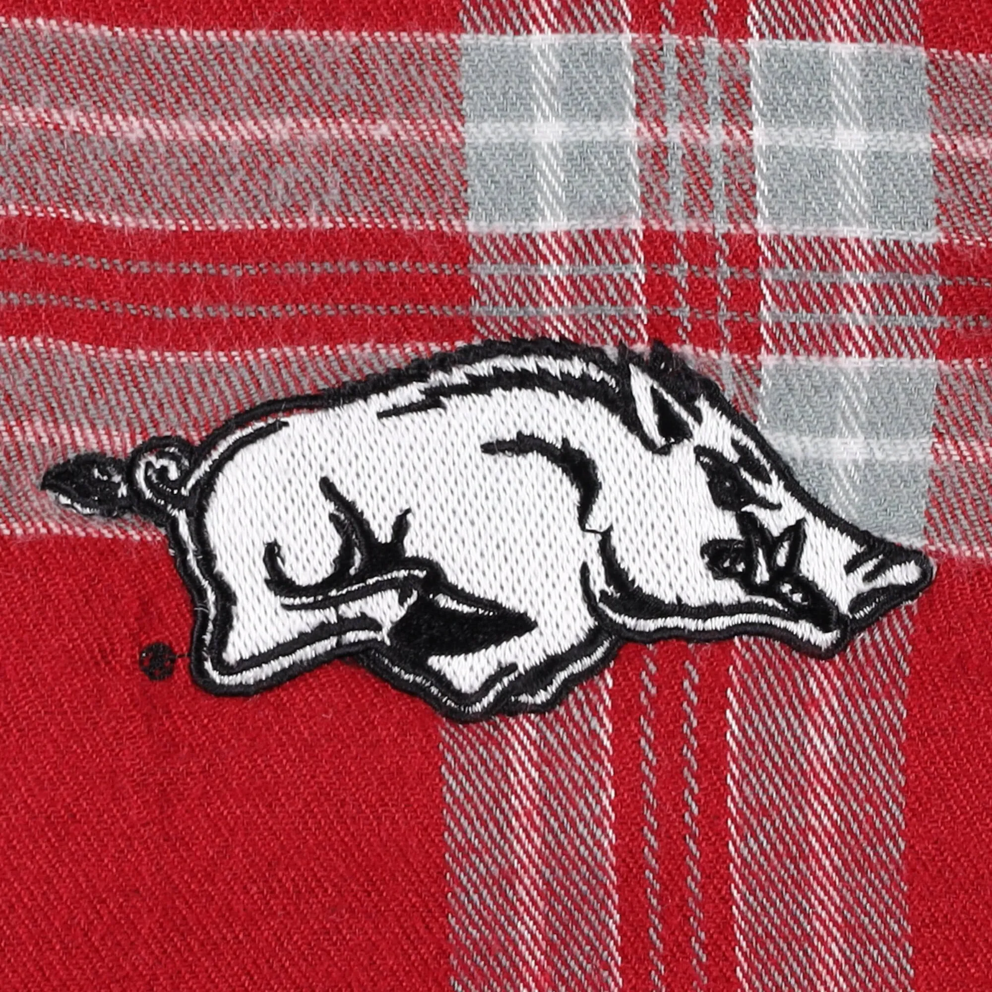 Men's Profile Cardinal/Gray Arkansas Razorbacks Big & Tall 2-Pack T-Shirt & Flannel Pants Set