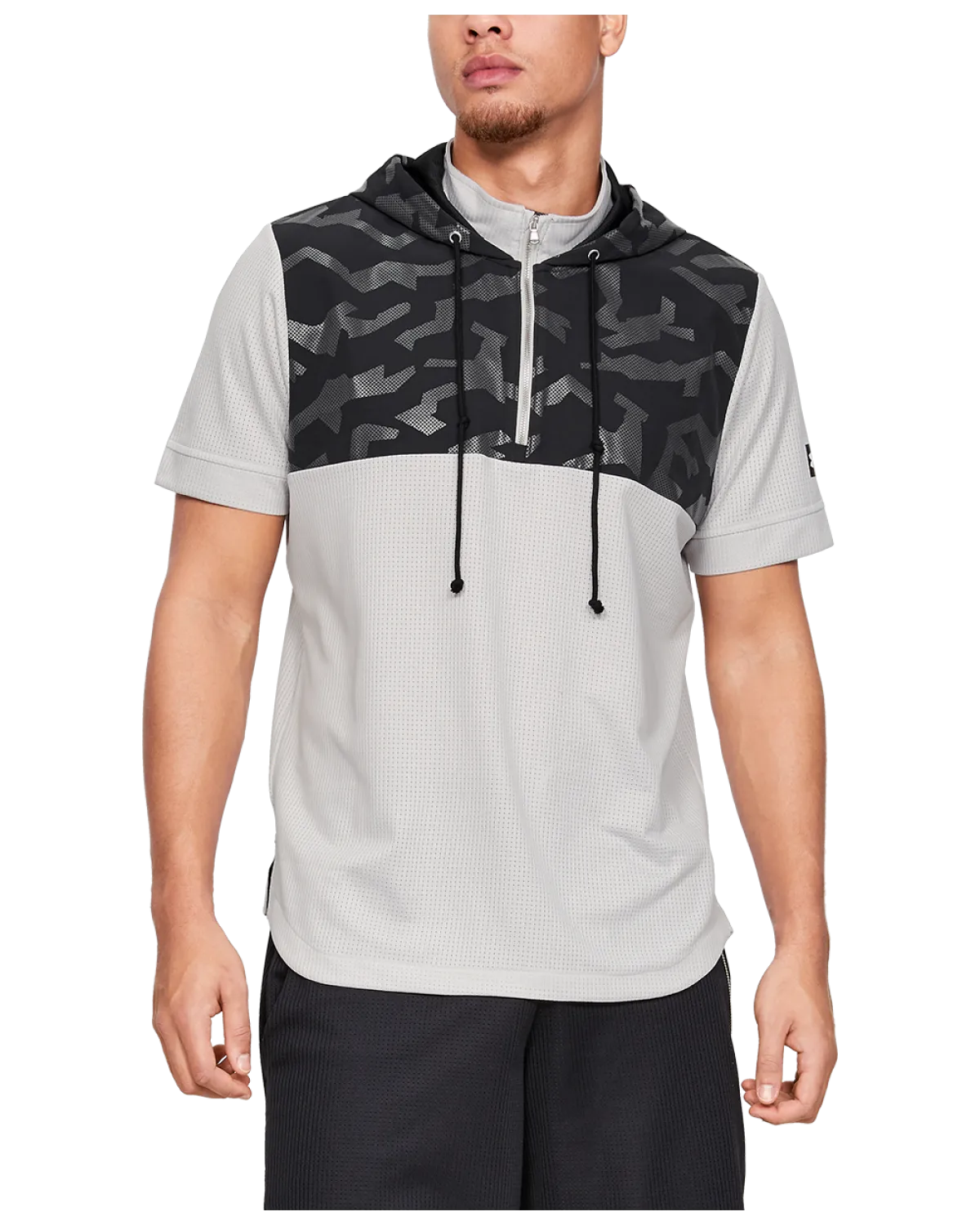 Men's UA Pursuit Short Sleeve Hoodie 1326754-009