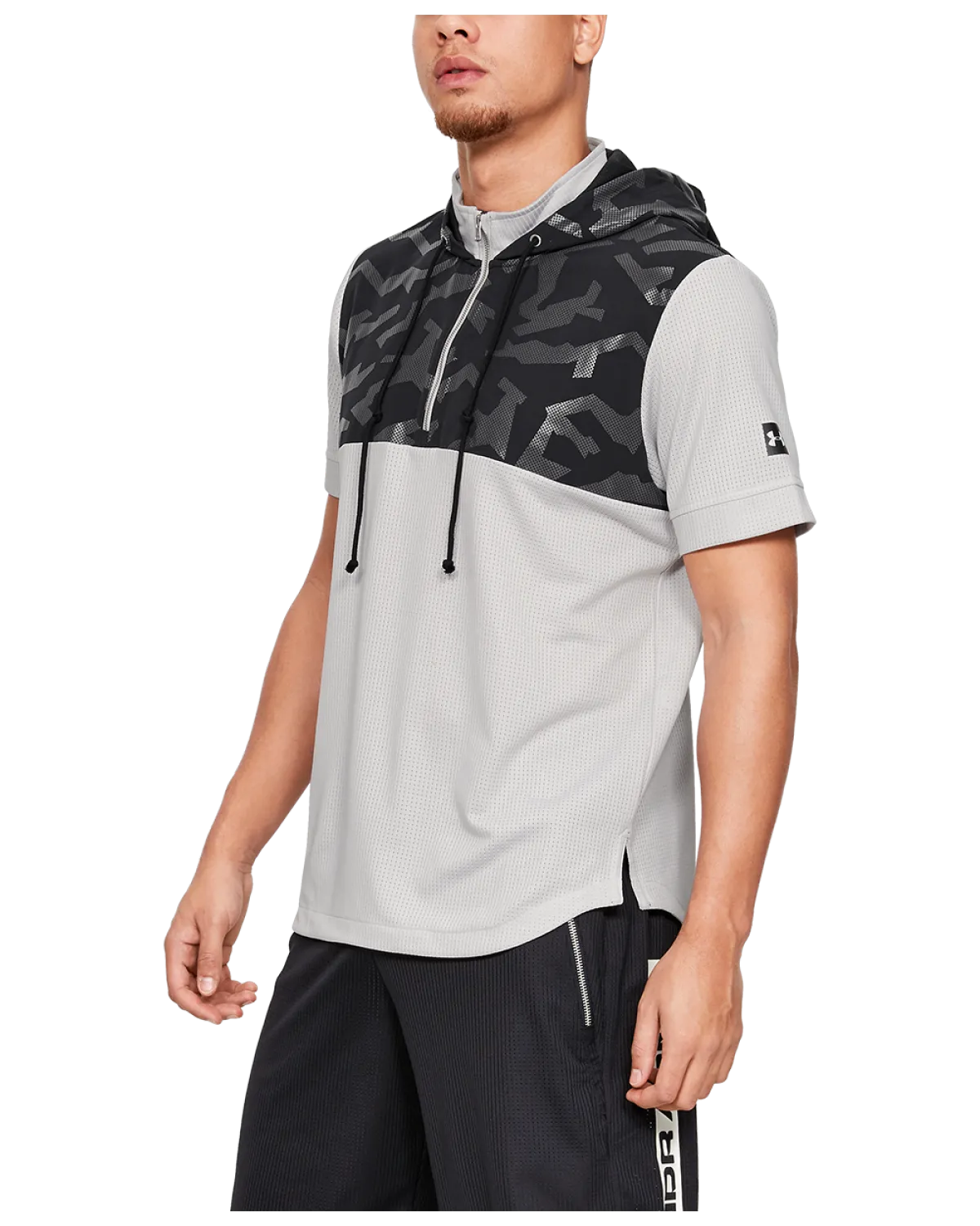 Men's UA Pursuit Short Sleeve Hoodie 1326754-009