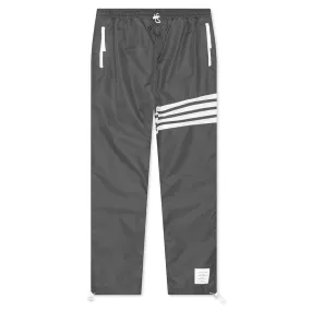 Mesh 4-Bar Track Pants - Grey