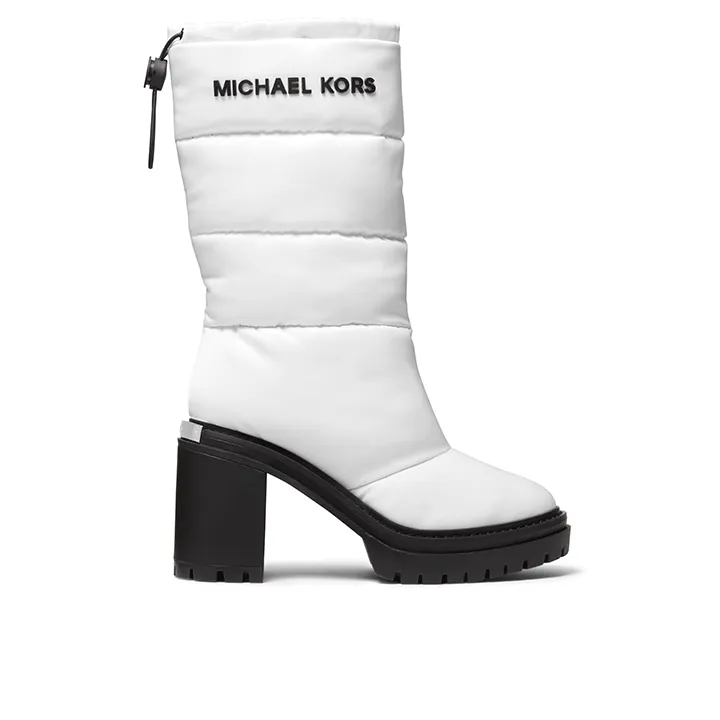 Michael Kors - Holt Quilted Boot - White