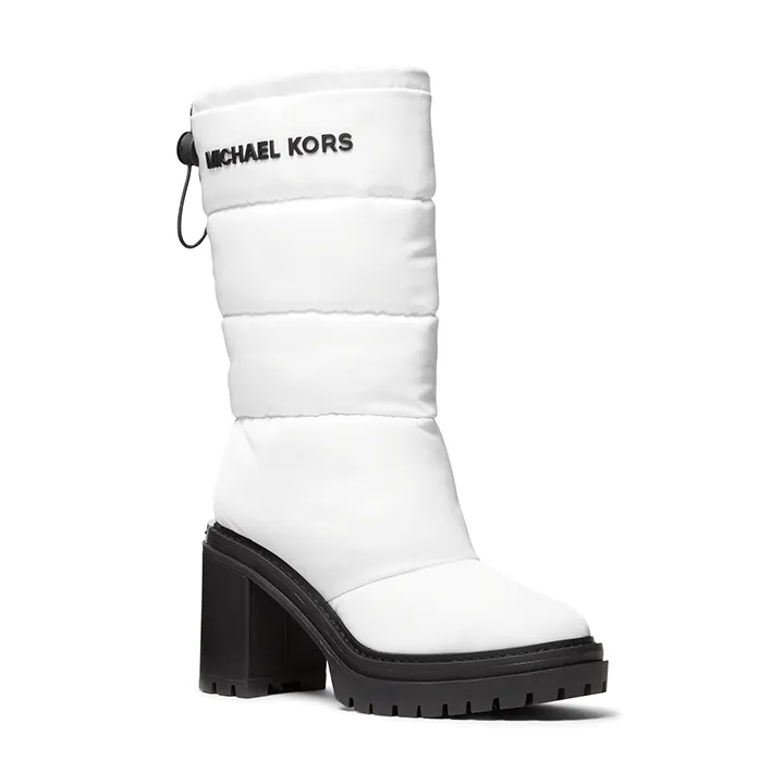 Michael Kors - Holt Quilted Boot - White