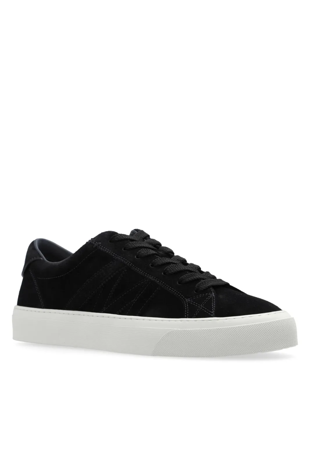 Moncler Monaco M low-top Black Man sneakers