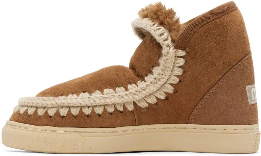 Mou Brown Suede Boots