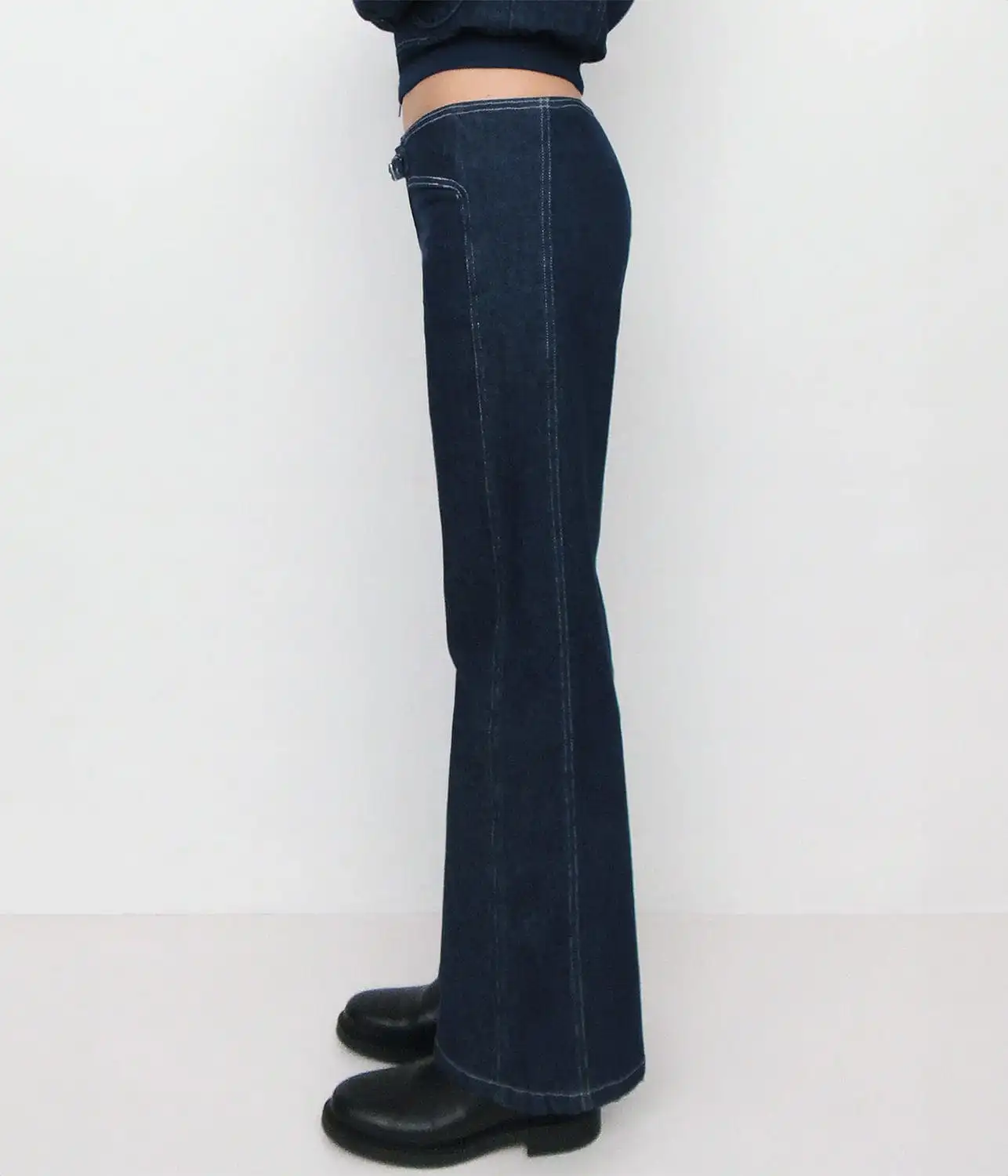 NICOLE TROUSERS- BLUE