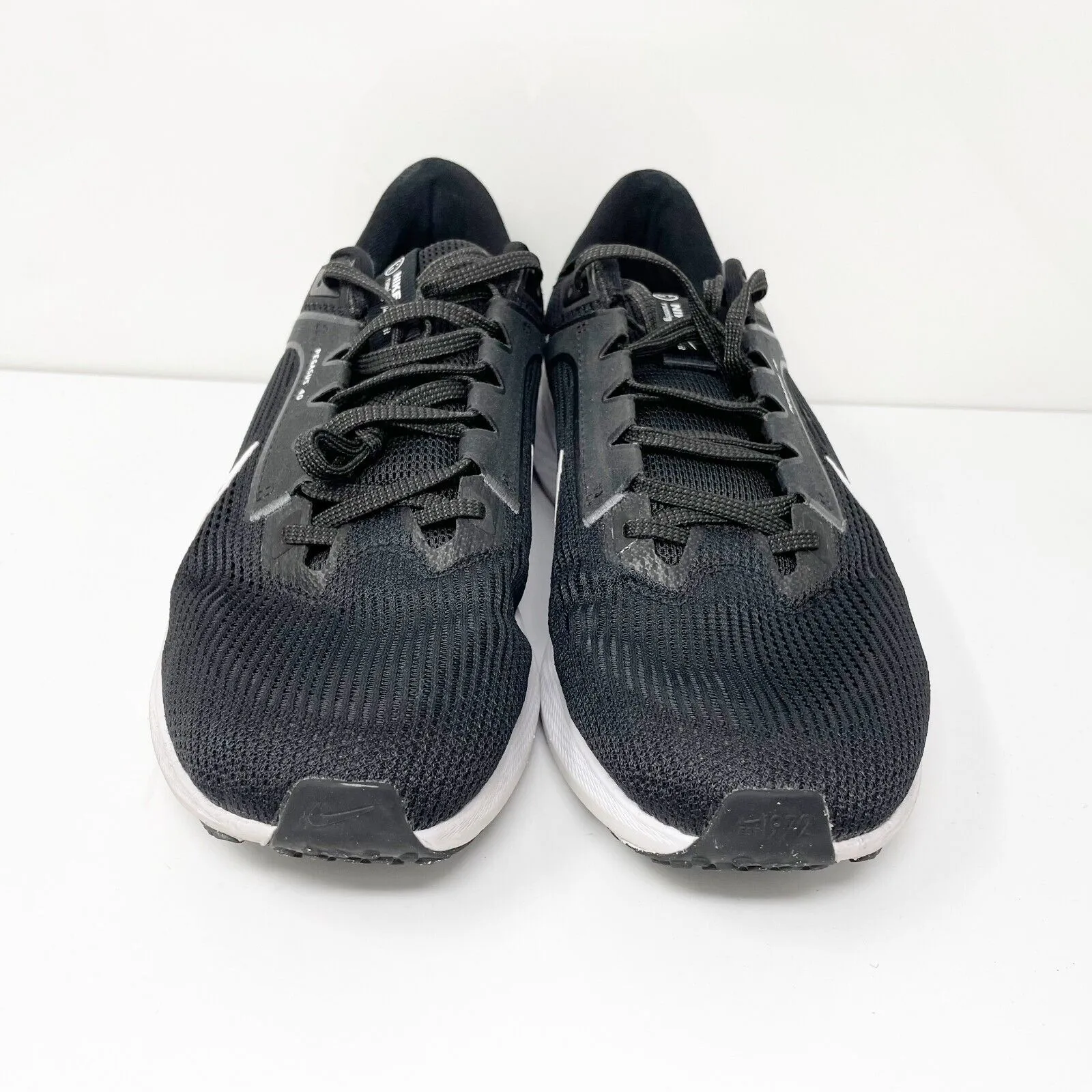 Nike Mens Air Zoom Pegasus 40 DV3853-001 Black Running Shoes Sneakers Size 10.5