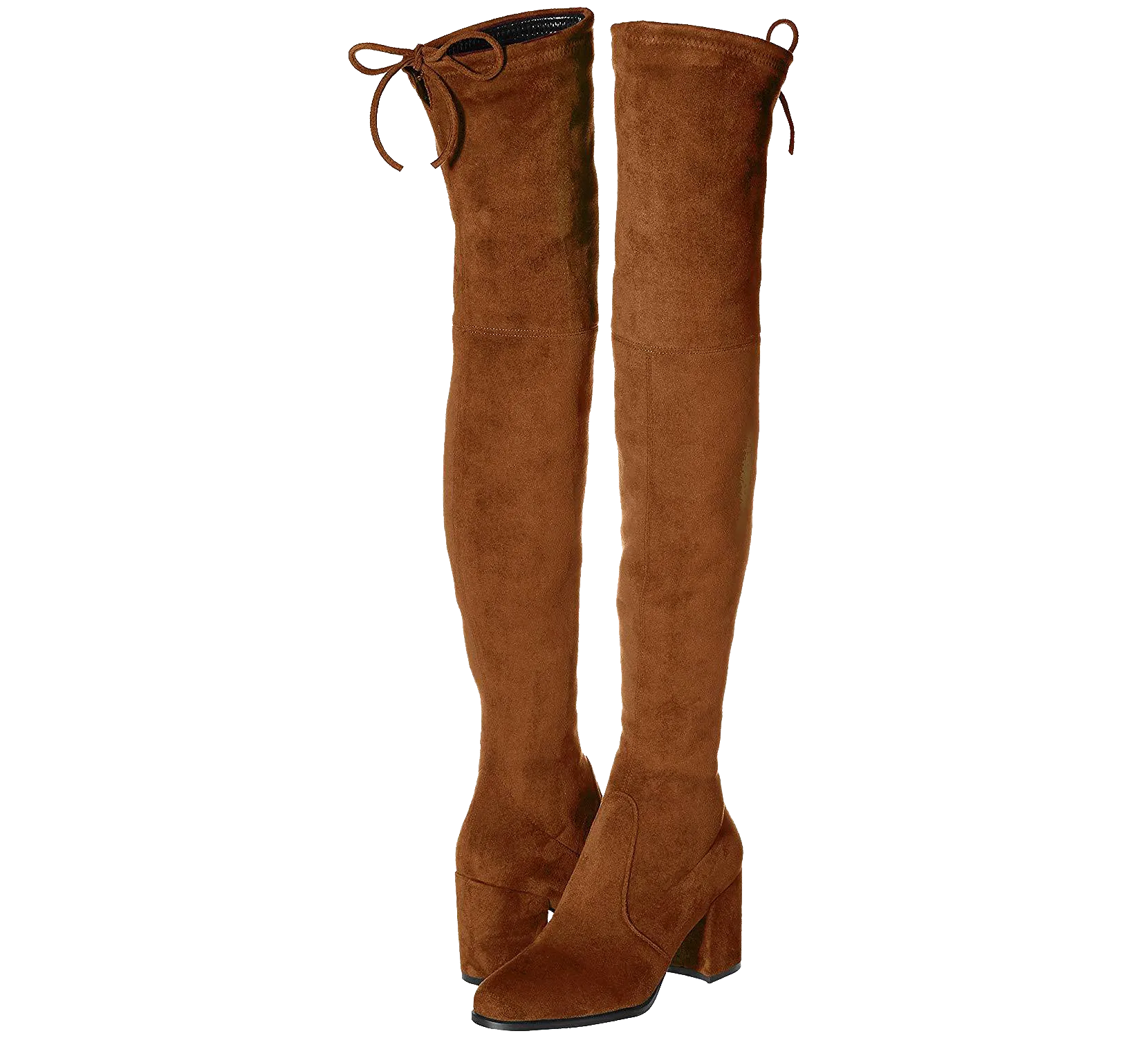 Paige Slim Fit Over The Knee Block Heel Boots