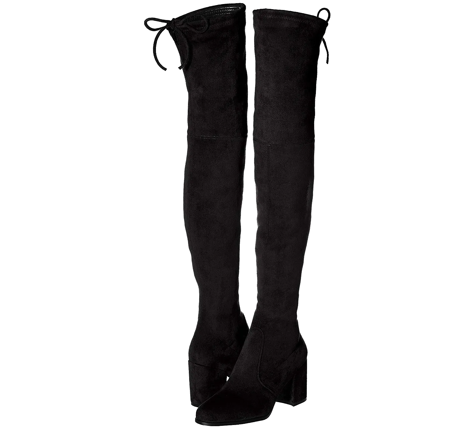 Paige Slim Fit Over The Knee Block Heel Boots