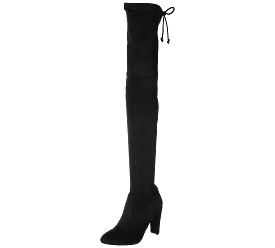 Pamela Slim Fit Over The Knee High Heel Boots