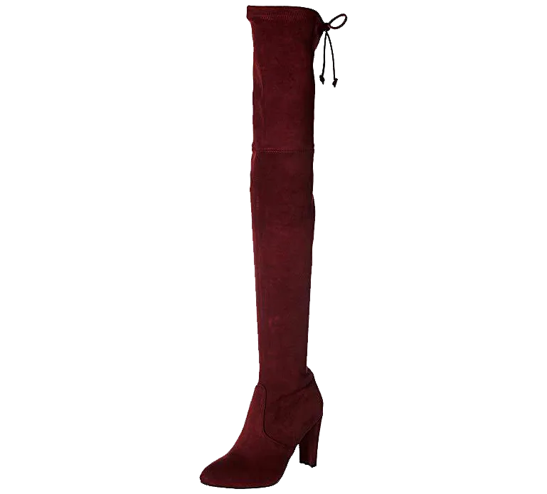 Pamela Slim Fit Over The Knee High Heel Boots