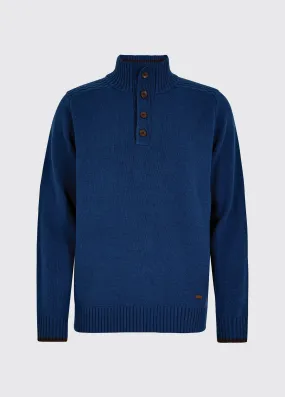 Parkplace Knitted Sweater - Peacock Blue