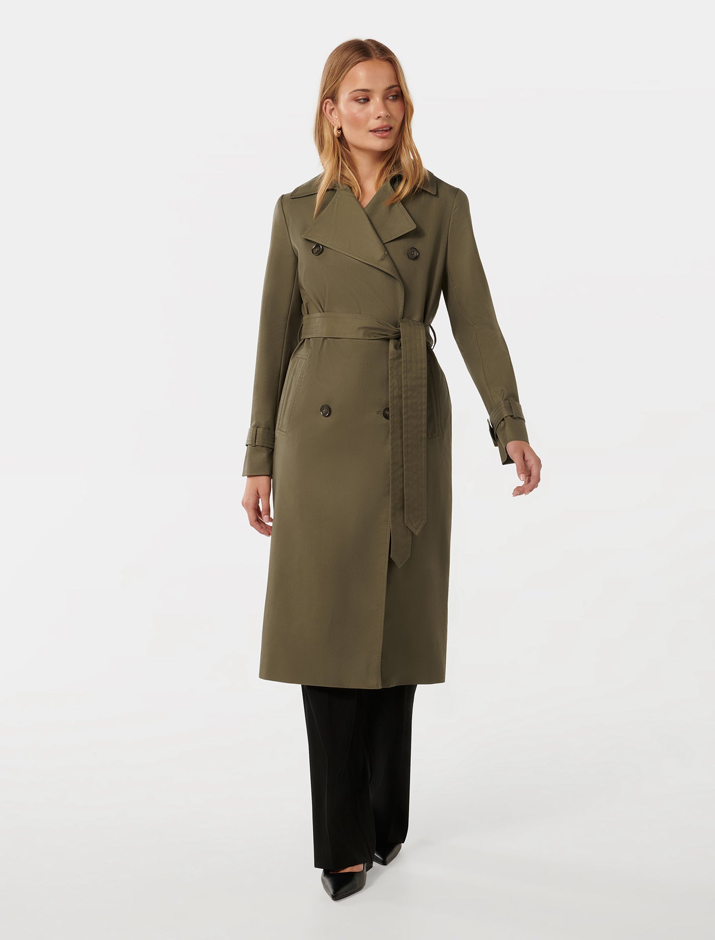 Payton Soft Trench Coat