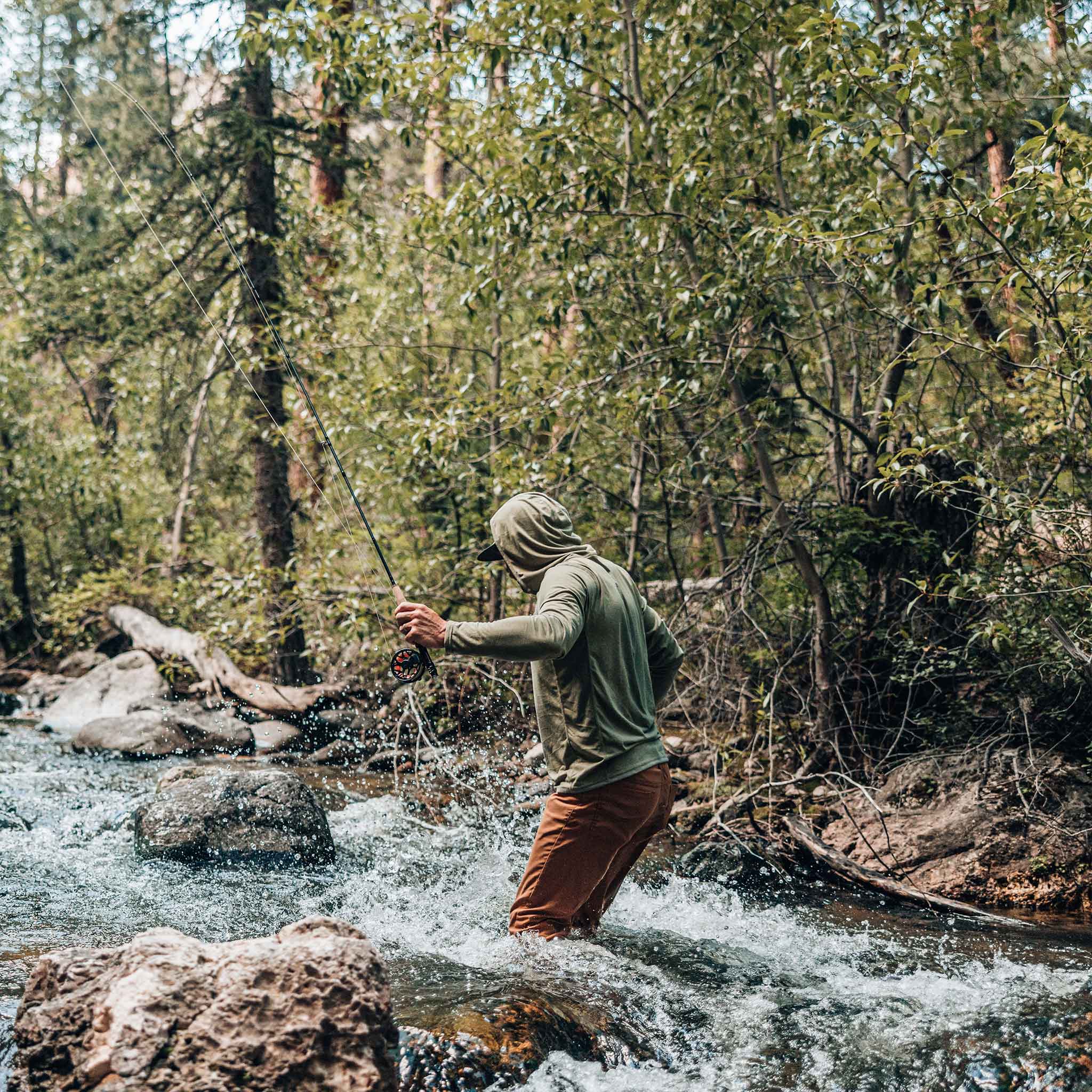 Performance Hoodie - Moss Green