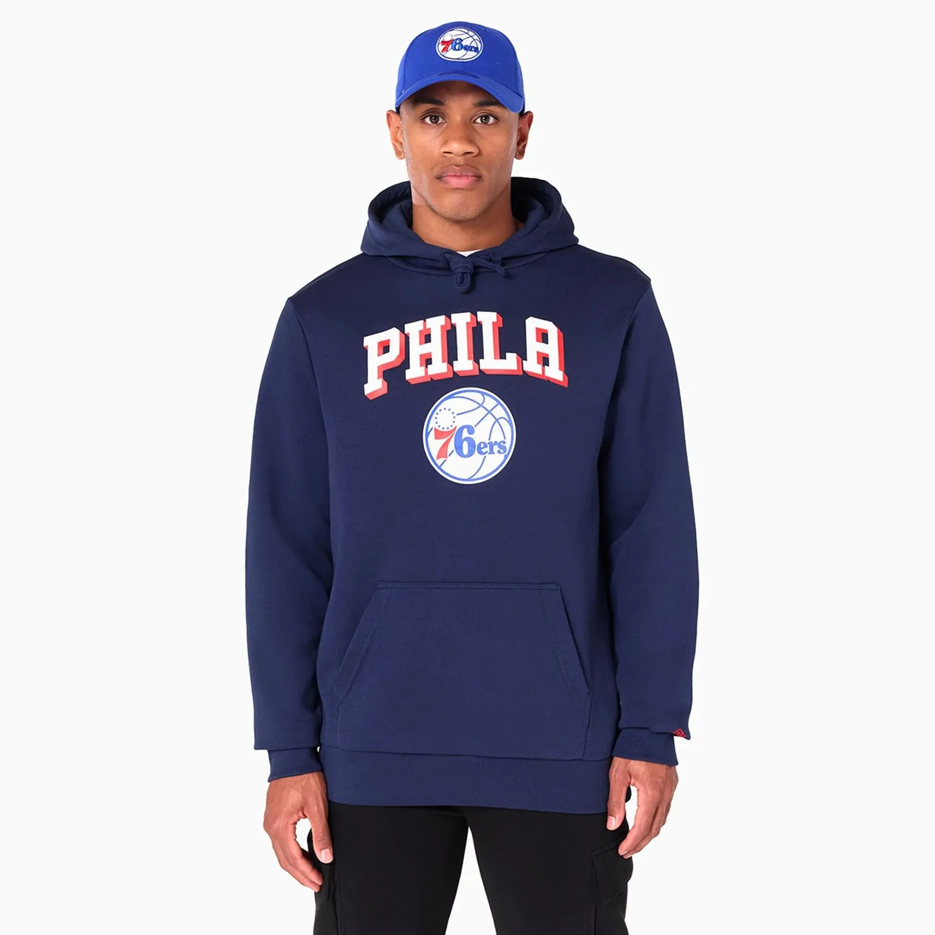 Philadelphia 76ers NBA Navy Pullover Hoodie