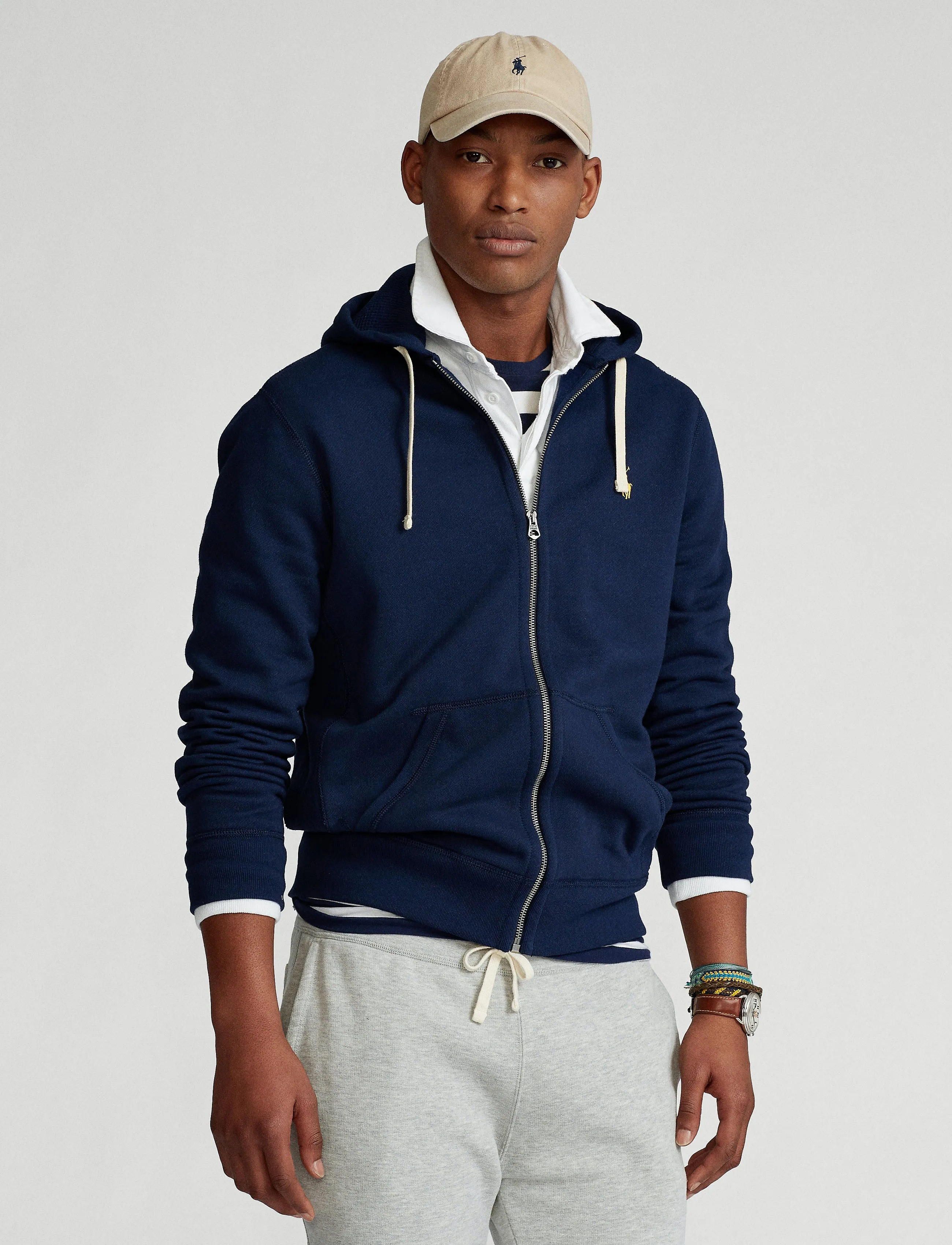 Polo Ralph Lauren Fleece Full-Zip Hoodie Navy