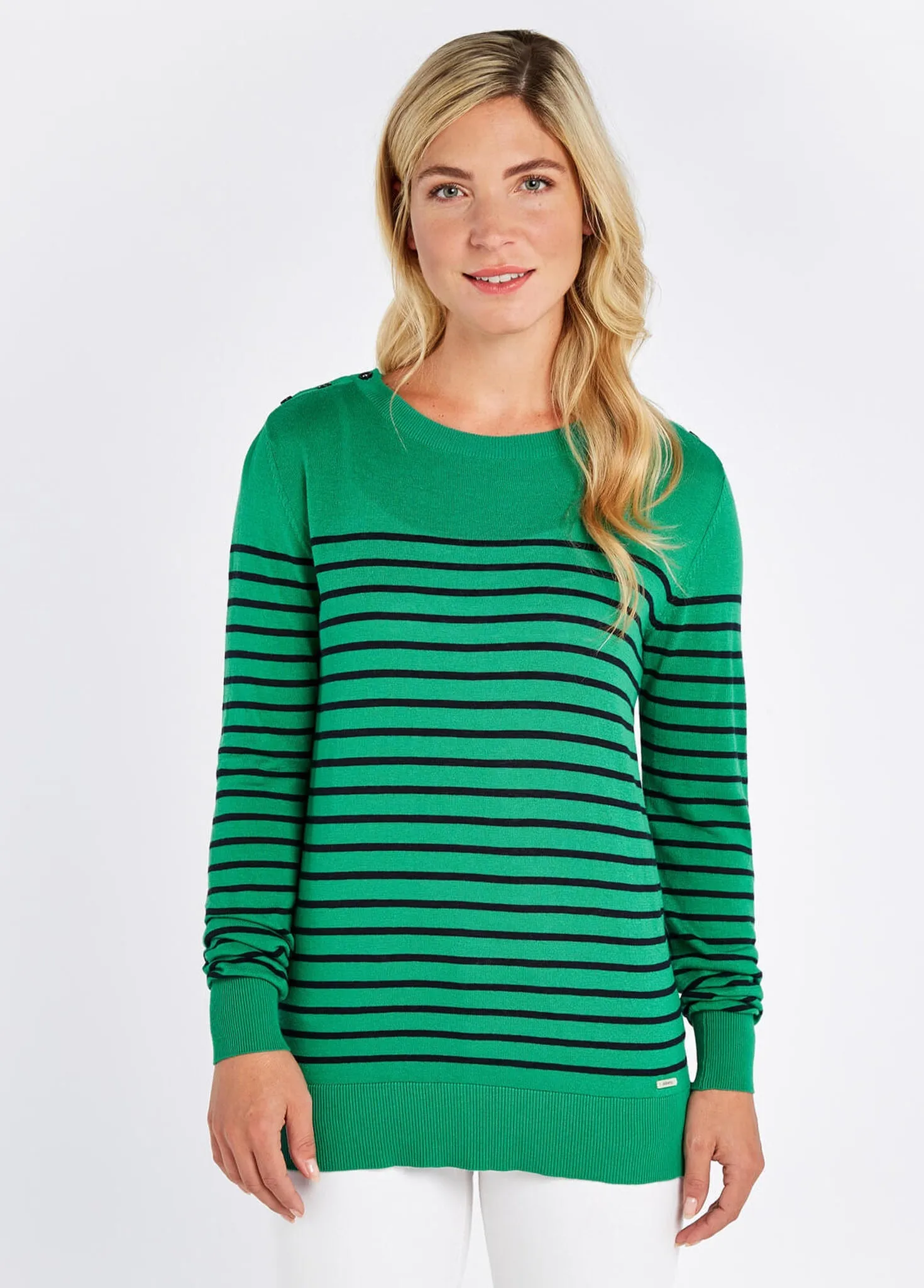 Portlaw lightweight Sweater - Kelly Green