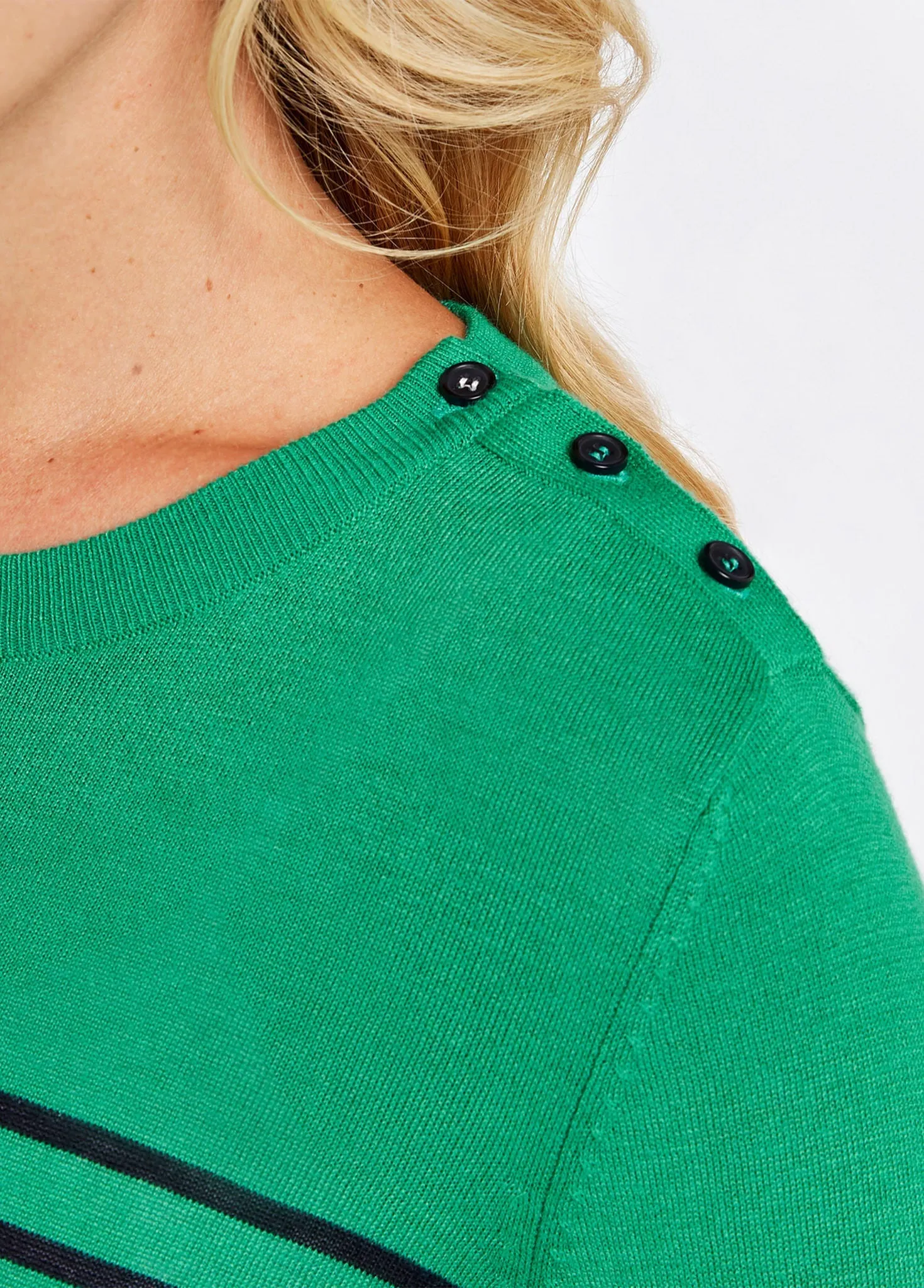 Portlaw lightweight Sweater - Kelly Green