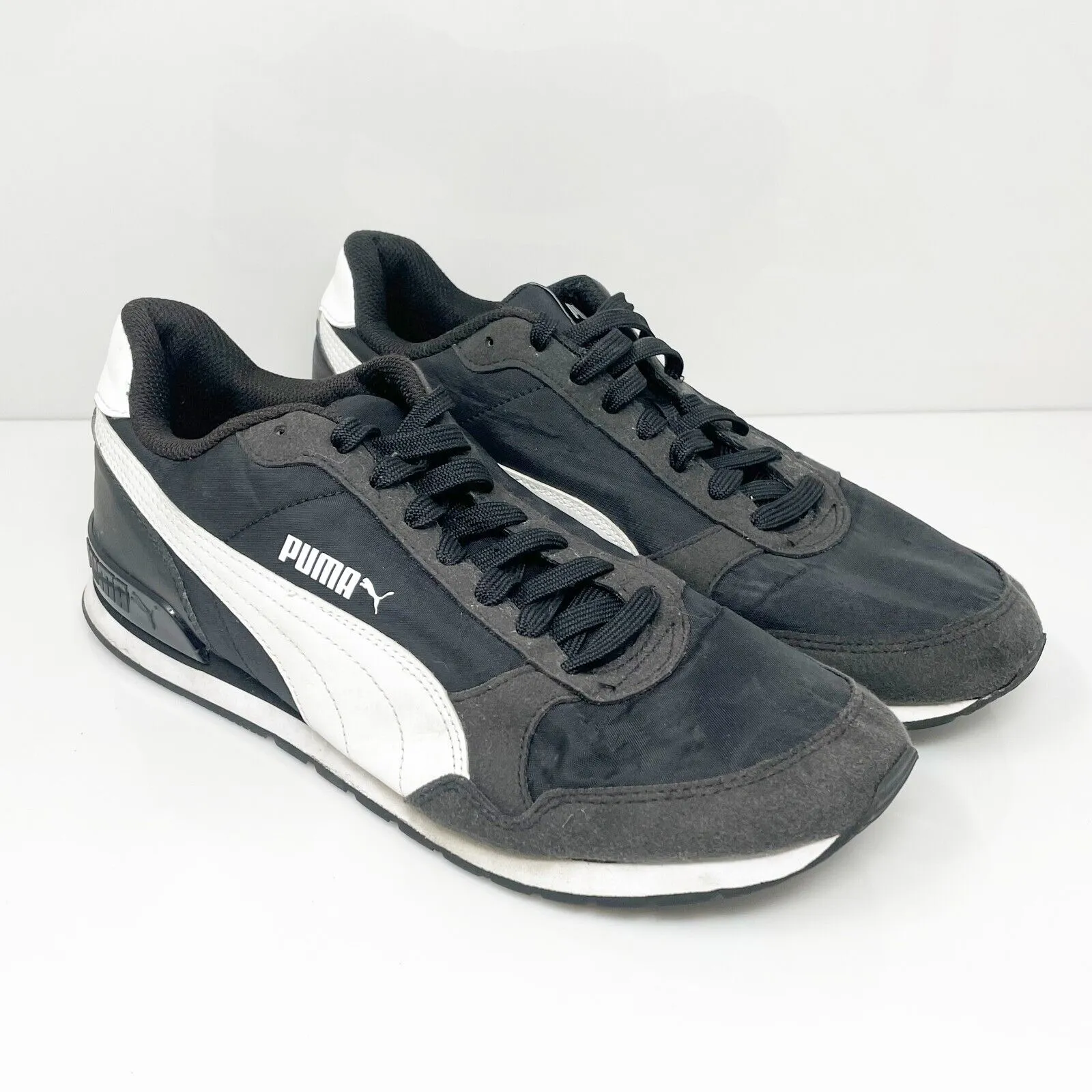 Puma Mens ST Runner V2 NL 365278-01 Black Running Shoes Sneakers Size 10