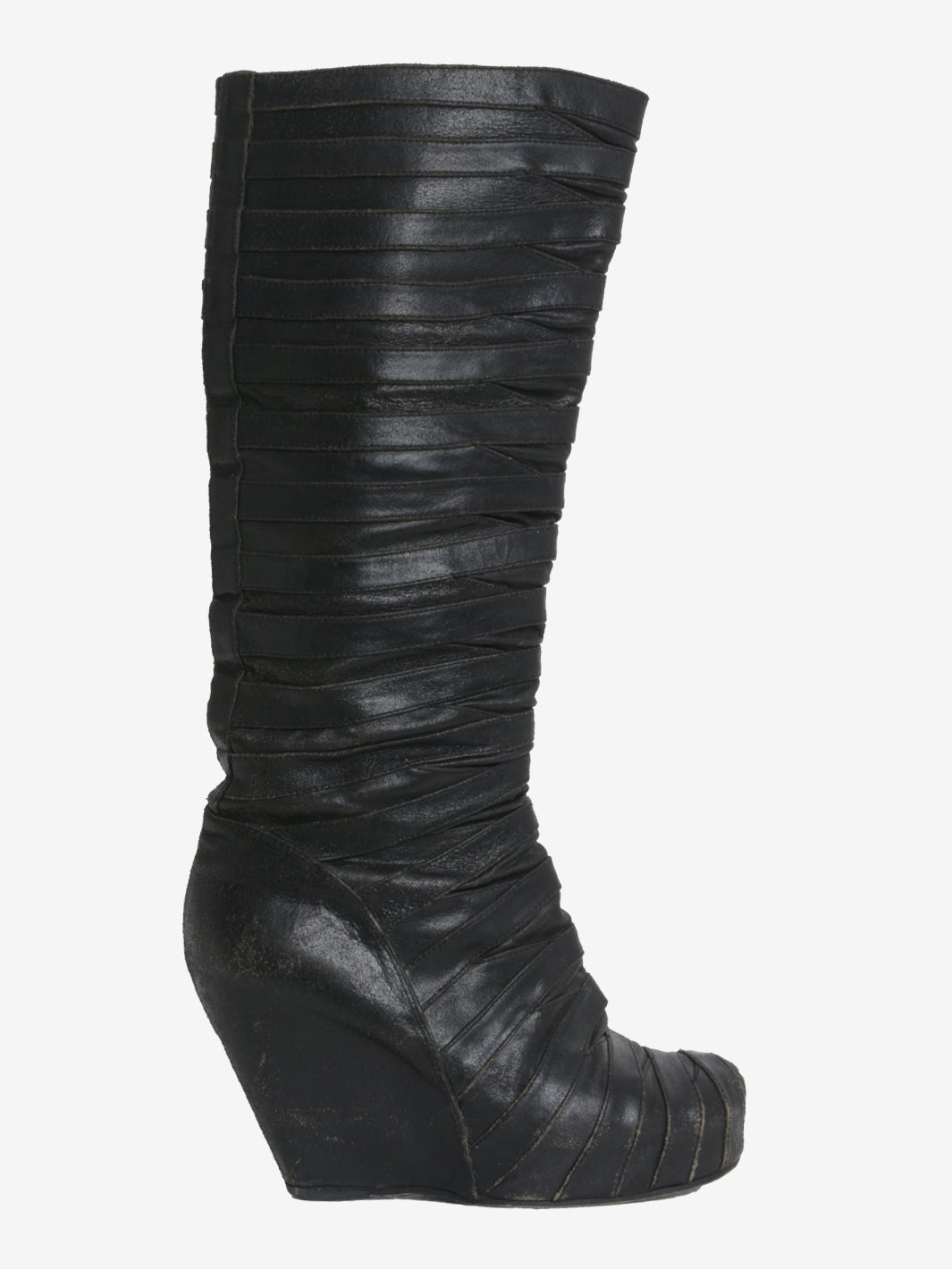 Rick Owens Leather Boots