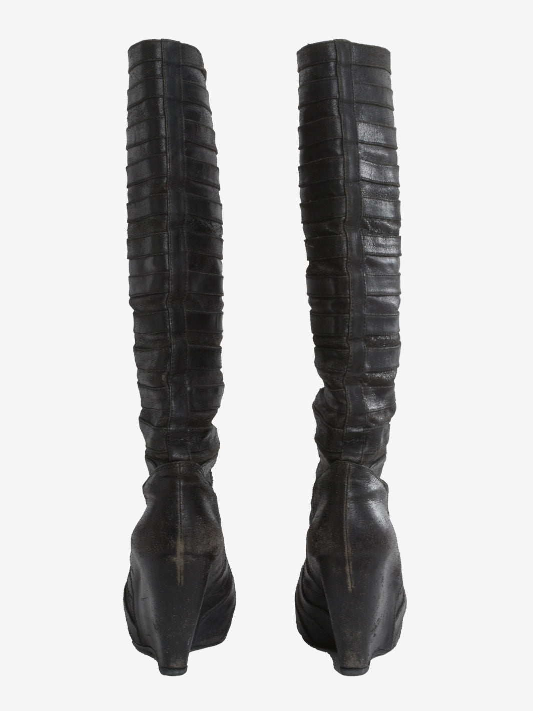 Rick Owens Leather Boots